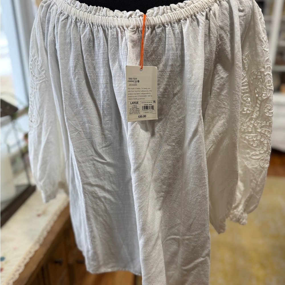 Knox Rose White Blouse BNWT - Picture 3 of 3